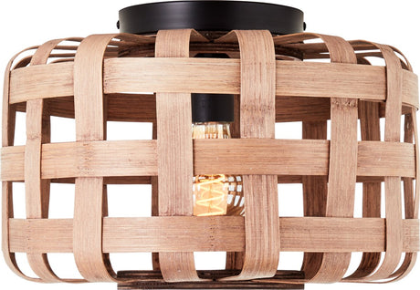 Brilliant woodline - loftslampe - e27 max 1x60w - natursort