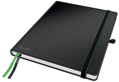 Leitz komplet notesbog iPad størrelse tjekket - med hardcover - sort