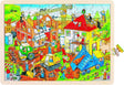Goki puslespil, byggeplads. 96 dele. 3+