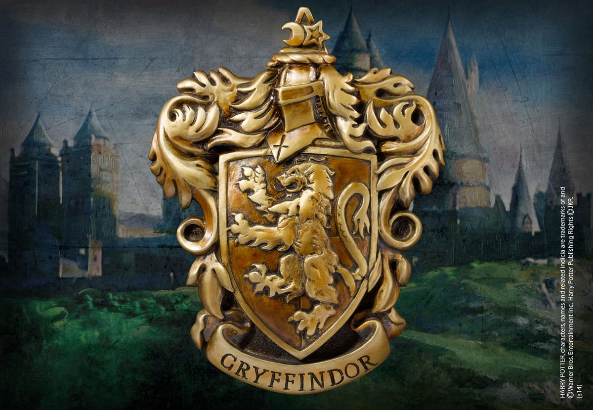 Den ædle samling hp-gryffindor crest vægkunst (nn7742)