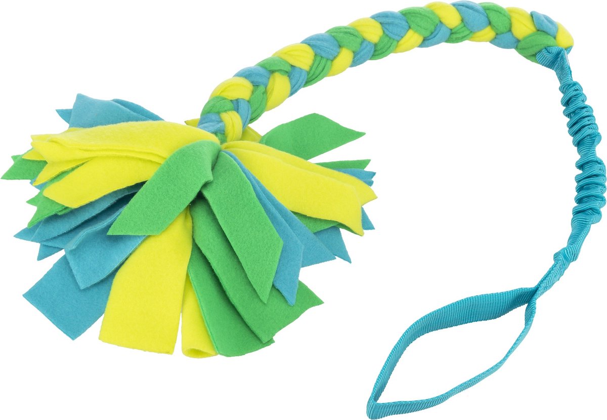 Trixie - bungee - hundelegetøj - træktov - polyester - 85 cm