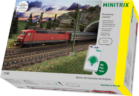 Minitrix intercity” startsæt med klasse 120