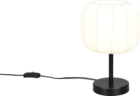 Rl live your light reality madeline - bordlampe - sort mat - ekskl. 1x e27 4 w - ledningskontakt - casalum