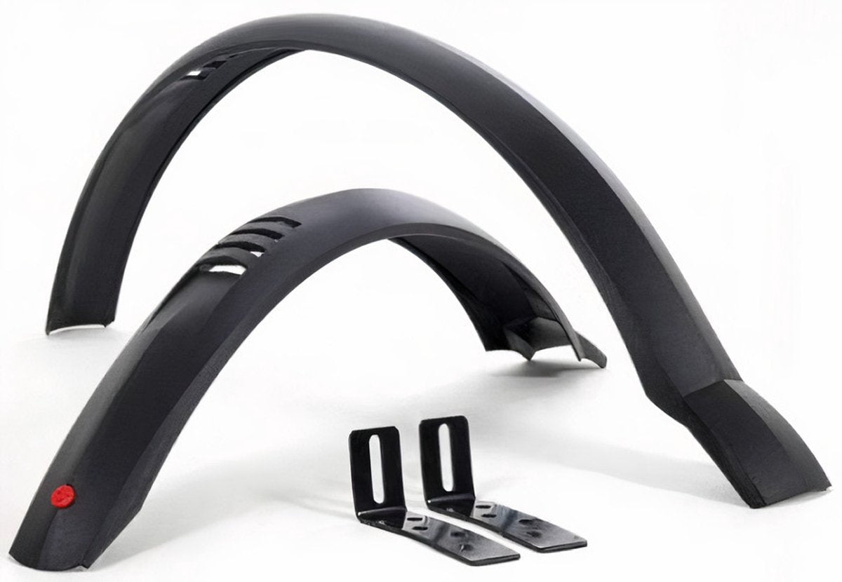 Fender sæt taipan mtb 20 tommer 50 mm sort