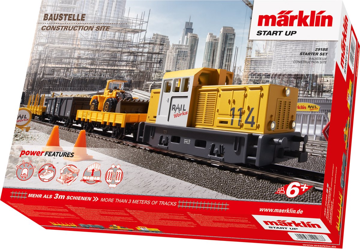 Märklin opstart - byggepladsstartsæt