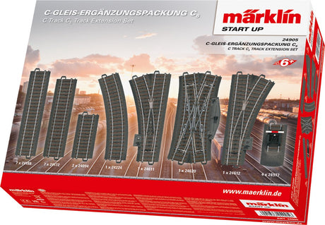 Märklin starter c-skinneforlængersæt c5 op