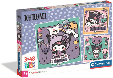 Clementoni - 3x48 stykker - kuromi