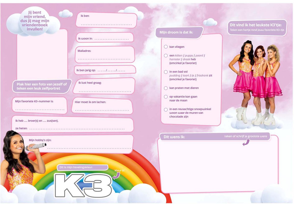 K3 venner bog - sang om havfruen