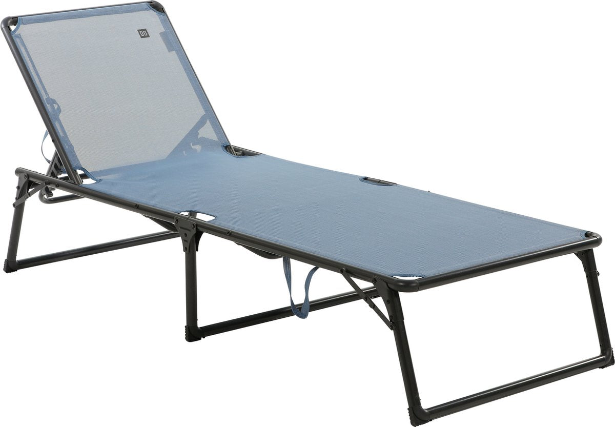 Travellife como liggestol - foldbar - ryglæn justerbar i 6 positioner