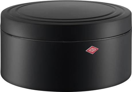 Wesco classic line wienerbrødsæske med låg | 4 liter | metal - mat sort | kageboks