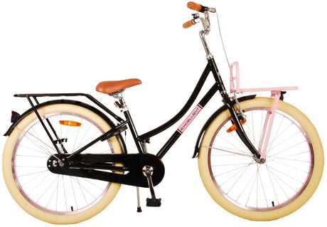 Volare Excellent børnecykel - piger - 24 tommer - sort - 3 gear