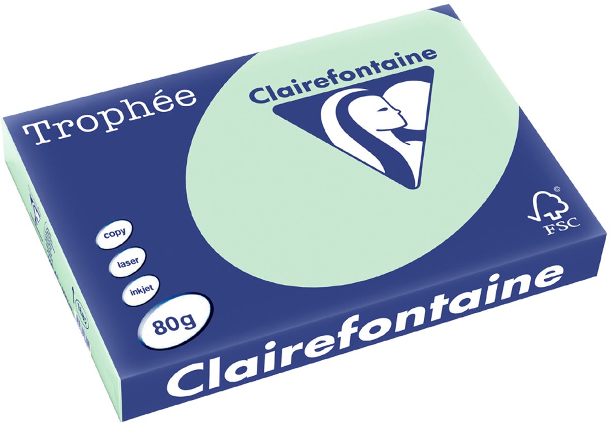 Clairefontaine trophã©e multifunktionelt papir a3 pink