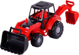 Cavallino junior gravemaskine traktor rød