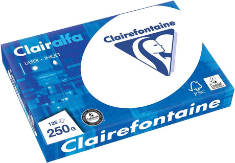 Clairefontaine clairalfa papir a4 250g 125v