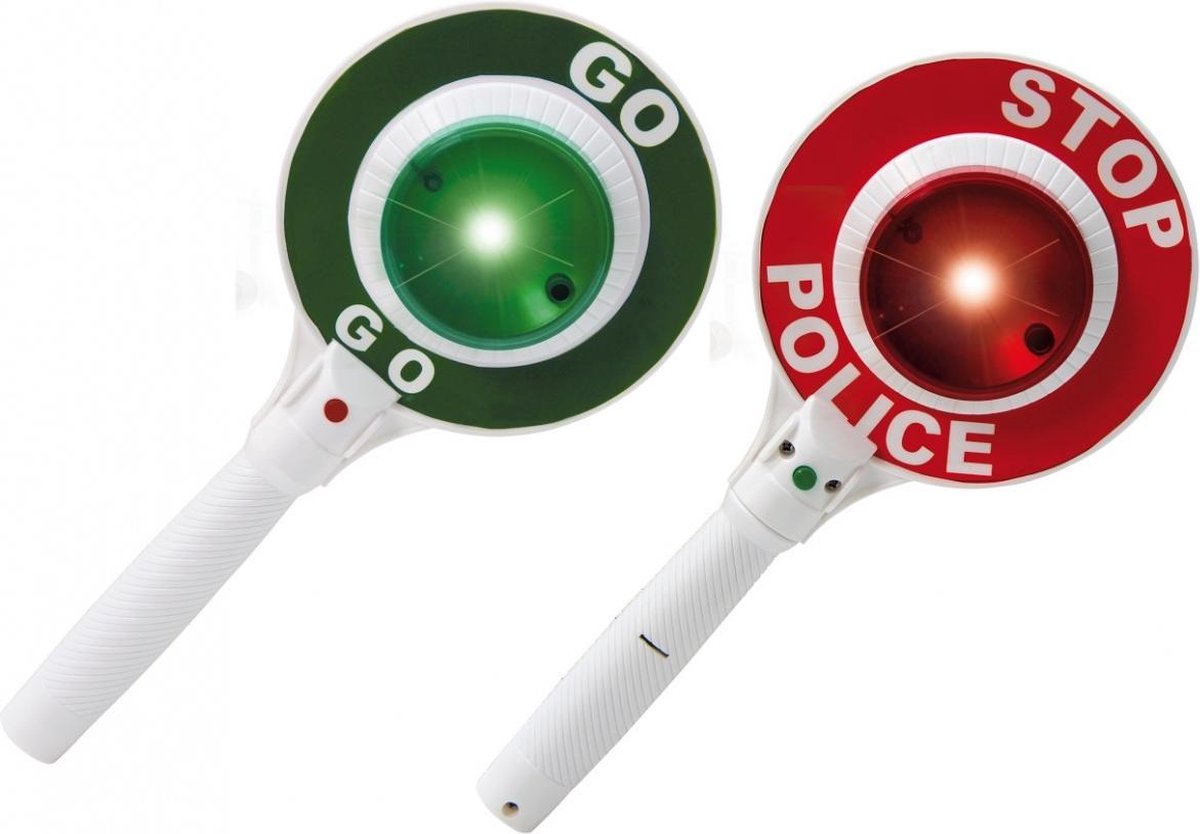 Jamara stop go skilt politi junior 25,5 cm