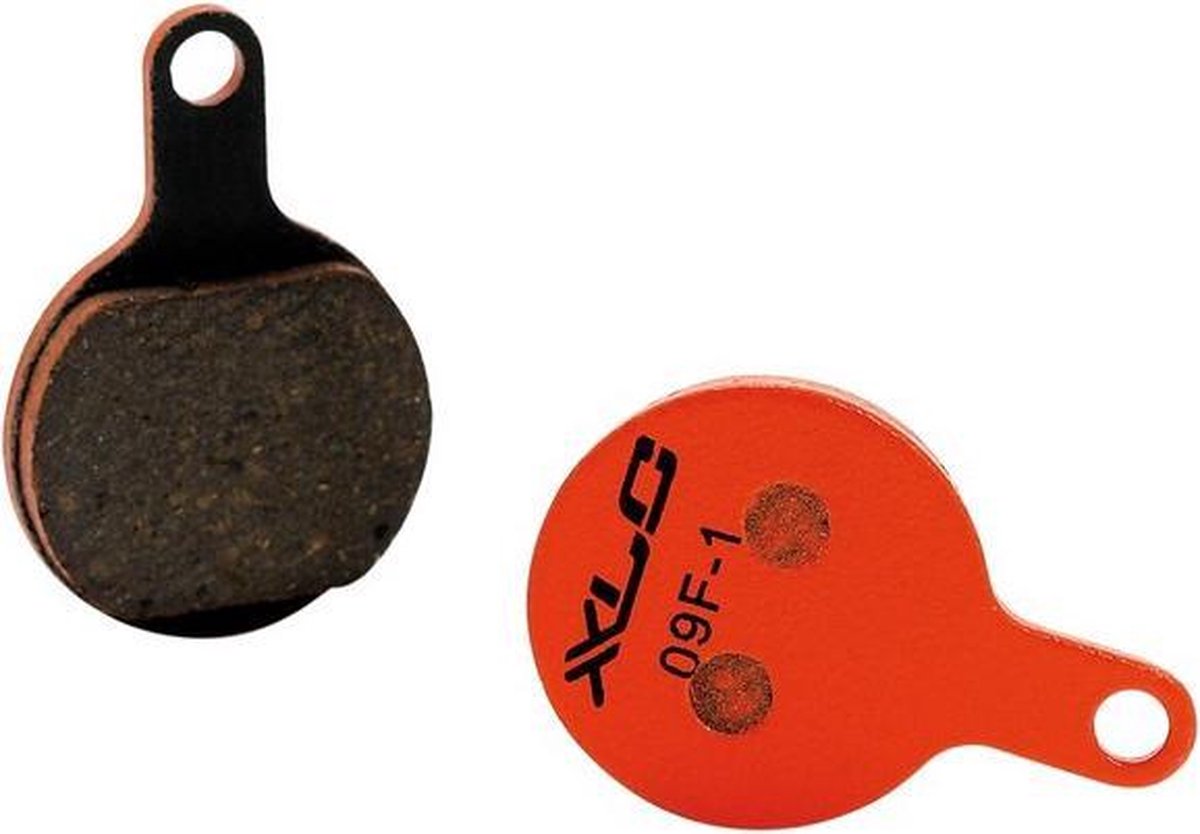 XLC BP-O23 bremseklodser - Tektro IOX skivebremser - sæt med 2 dele - orange