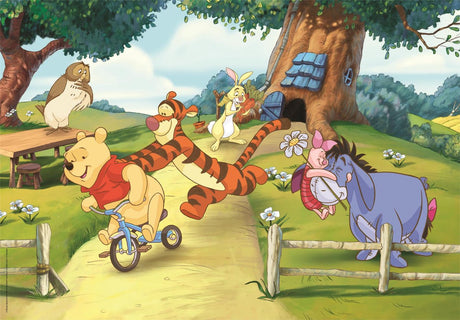 Clementoni - puzzel - 2x60 stukjes - winnie de poeh - kinderpuzzel - legpuzzel - vanaf 4 jaar
