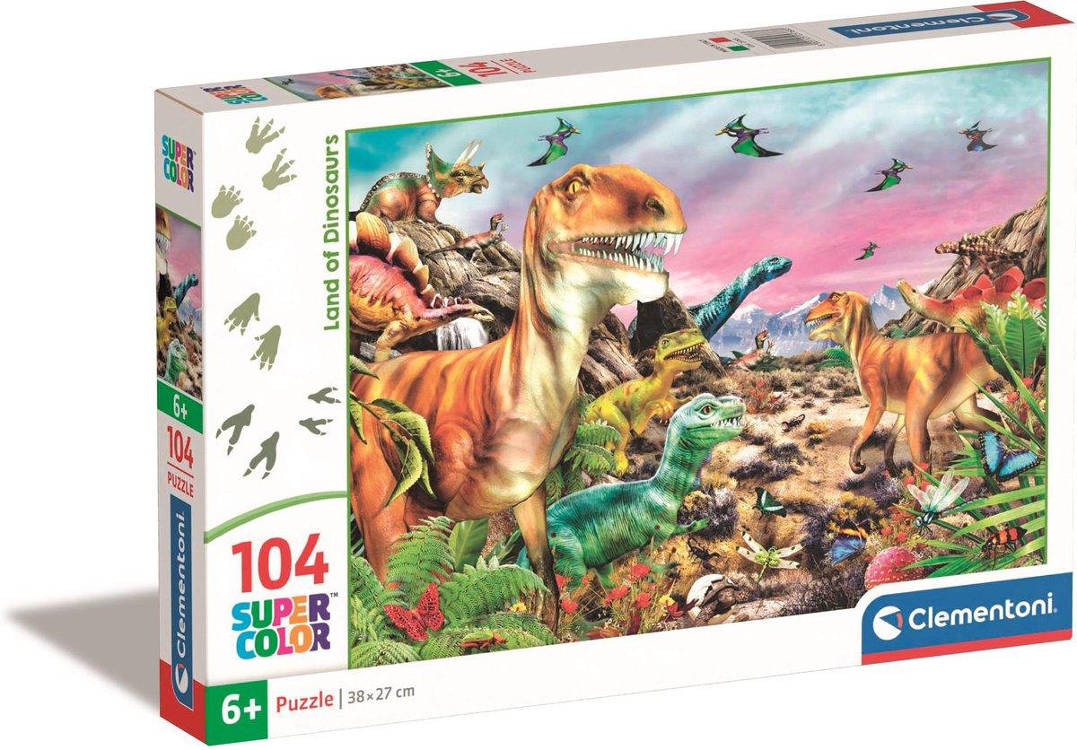 Clementoni Jigsaw Puzzle Super Color Trolls 3, 104st.