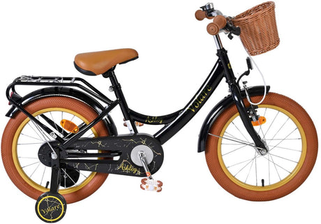 Volare ashley børnecykel - piger - 16 tommer - sort