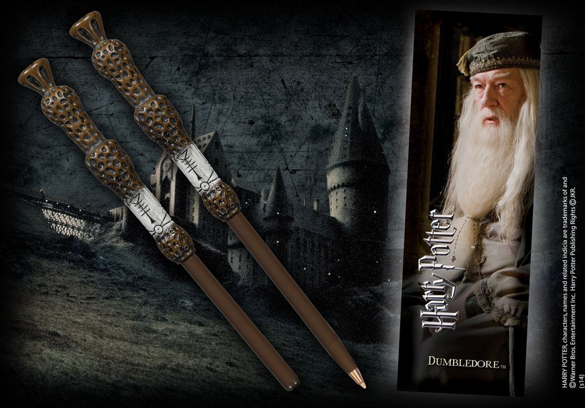 Den ædle samling harry potter pen og bogmærke sæt dumbledore multicolours