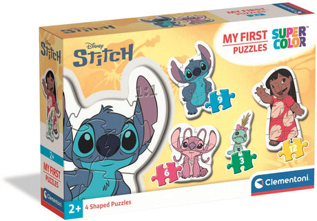 Clementoni disney stitch og lilo mit første puslespil 4 puslespil
