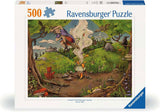 Ravensburger puslespil ved skovheksen - puslespil - 500 brikker