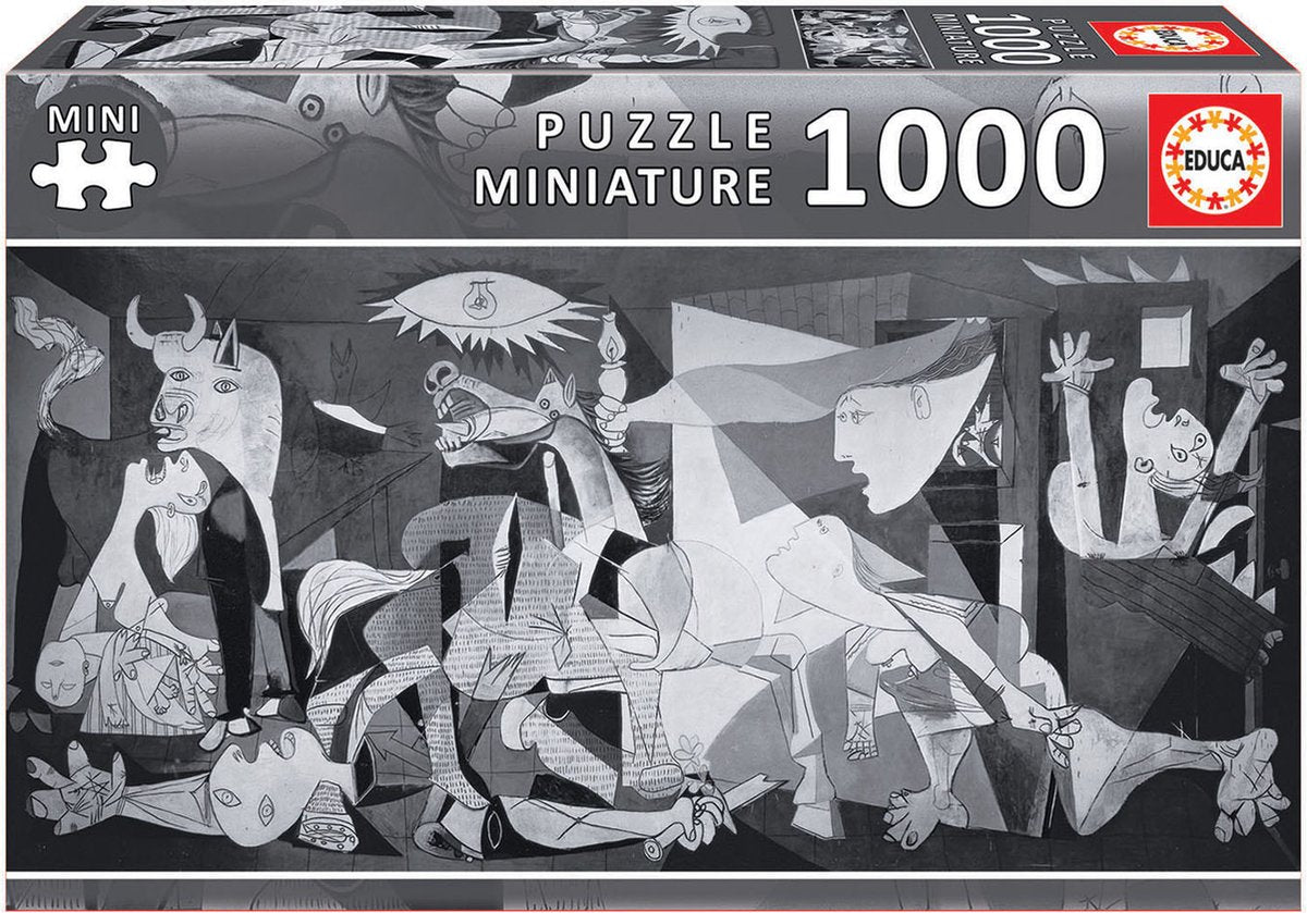 Educa puslespil - - guernica 1000 dele miniature puslespil