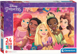 Clementoni maxi puslespil disney prinsesse, 24 stk.
