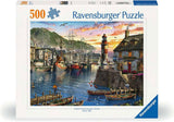 Ravensburger puslespil havnemorgen - puslespil 500 brikker til voksne.