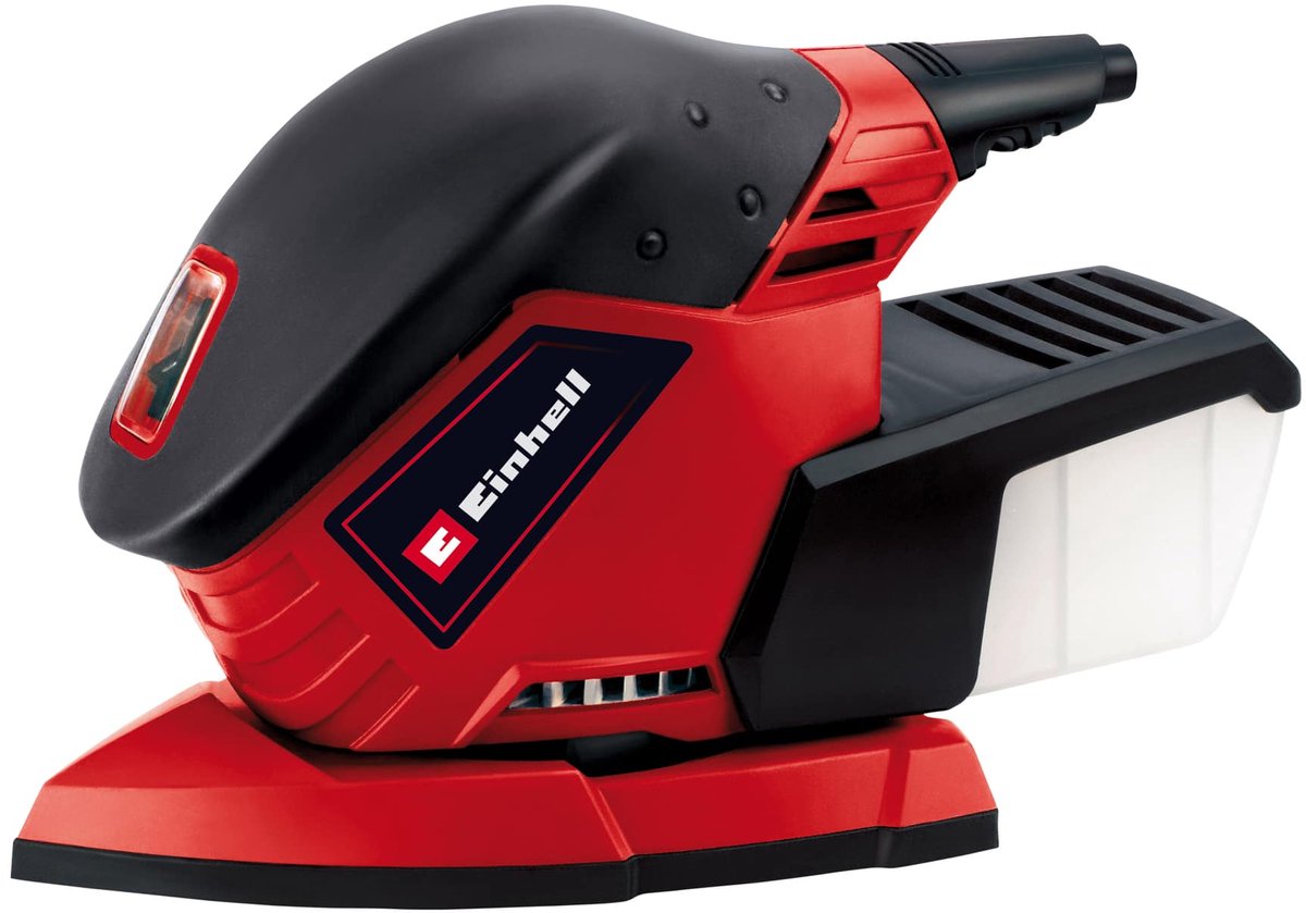Einhell elektrisk multisliber te-os 1320 - 130 w - slibeflade: 150 x 150 x 100 mm - inkl. 3x slibeplader