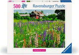 Ravensburger puslespil gård i Sverige - puslespil - 500 brikker