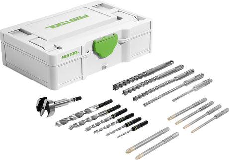 Festool accessoires festool sys3 s 76-bb-set bit- en boorset - 578119