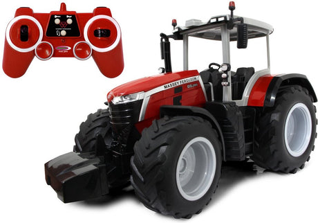 Jamara rc køretøj landbrugskøretøjer - 405301 rc massey ferguson 8s.285 traktor rc model færdiglavet - 1:16