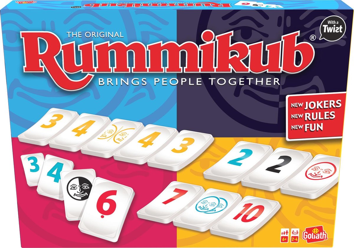 Goliath rummikub twist - bordspel - gezelschapsspel
