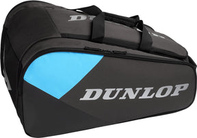 Dunlop - padel taske - fx holdketchertaske - cyan gun metal