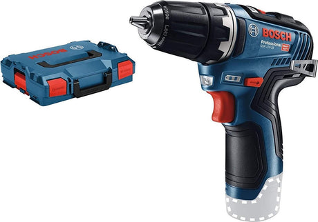 Bosch professionel gsr 12v-35 batteridrevet boremaskine - uden 12 v batteri og oplader - i l-boxx