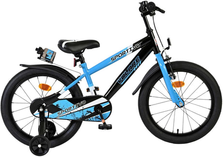 Volare sportivo børnecykel - drenge - 18 tommer - blå sort