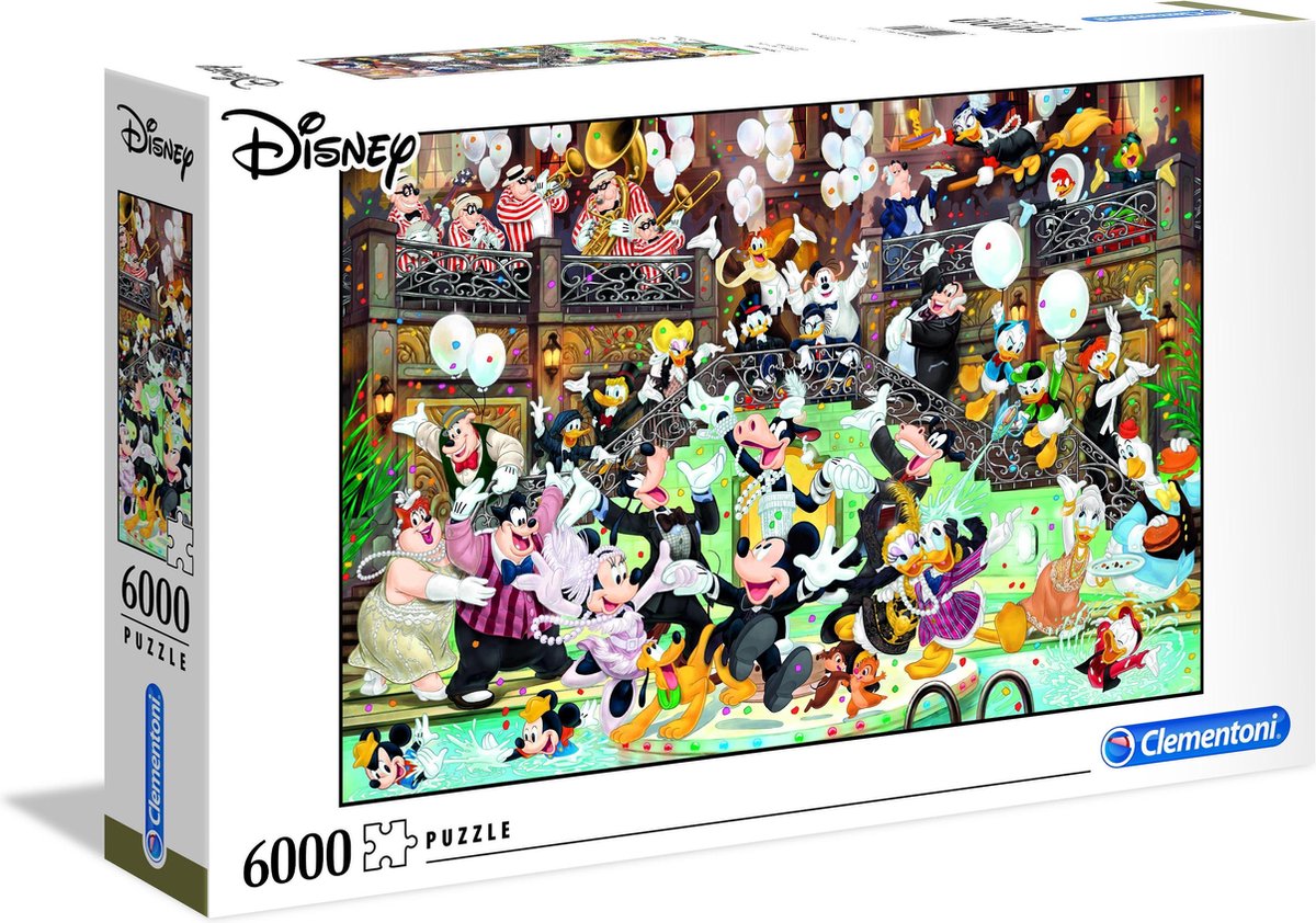 Clementoni puslespil disney galla, 6000 stk.