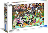 Clementoni puslespil disney galla, 6000 stk.