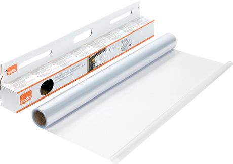 Nobo instant whiteboard tør-slet ark på rulle - 25 elektrostatiske ark - 60x80 cm - gennemsigtig