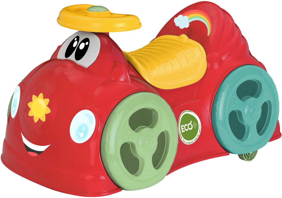 Chicco eco+ hele vejen rundt gangvogn rød