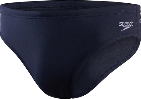Speedo eco+ short 7 cm sportsbadebukser til mænd - marineblå