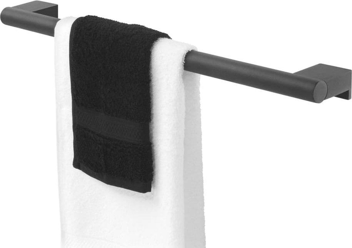 Tiger bold - håndklædeholder 60 cm - sort