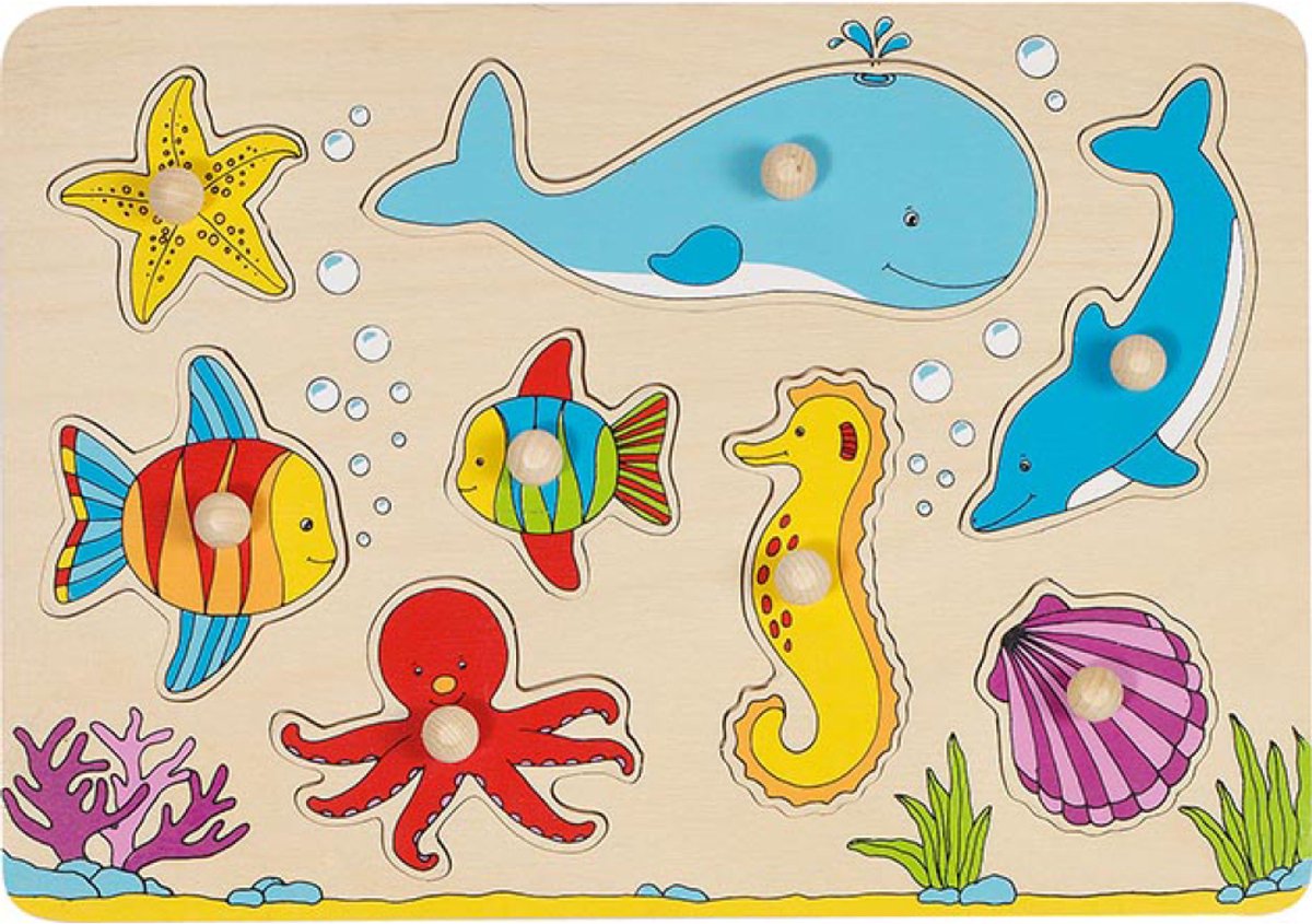 Goki Noppen Puzzle Underwater World, 8 ..