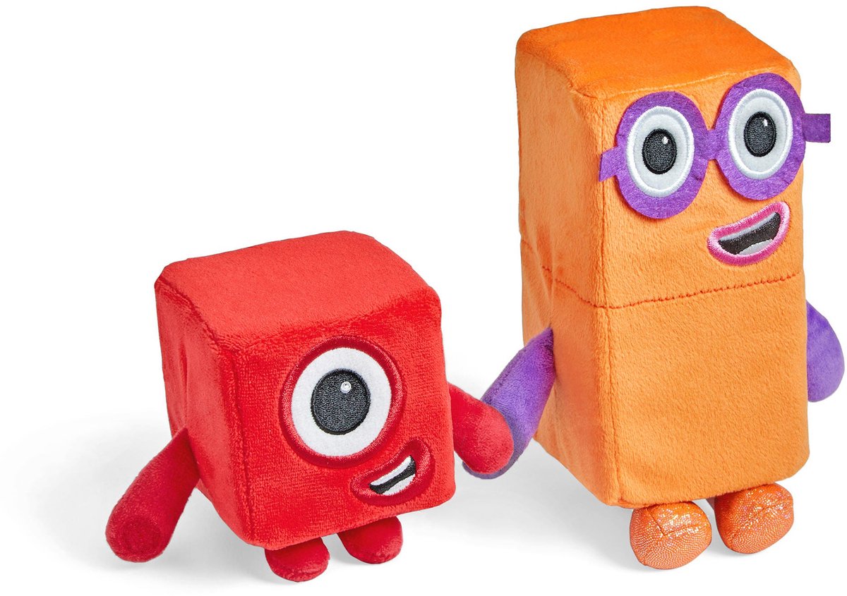 Læringsressourcer numberblocks® en to - krammesæt - fra 18 måneder