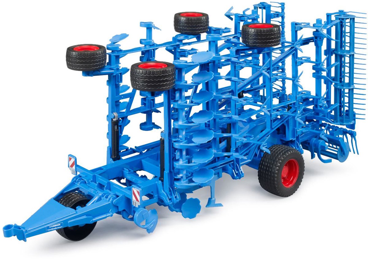 Bruder Lemken diamantharve gummi Koralin 9 færdiglavet model landbrugskøretøj (model)