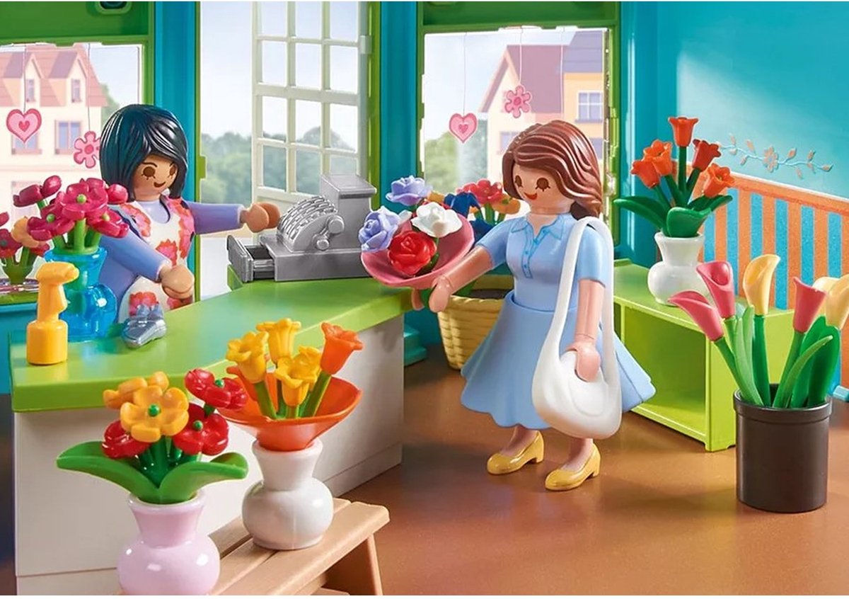 Playmobil my life promo blomsterbutik 71807