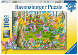 Ravensburger puslespil fairy ballet - puslespil - 100 xl brikker