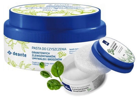Deante-serien - granitvask-rensepasta - 250ml - biologisk nedbrydeligt