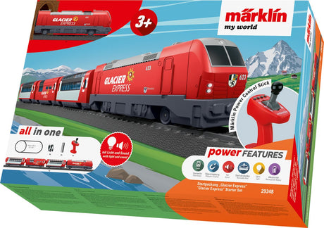 Märklin my world startsæt glacier express til børn fra 3 år